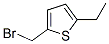 Structure of THIOPHENE,2-(BROMOMETHYL)-5-ETHYL-