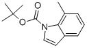 Structure of tert-Butyl 7-methyl-1H-indole-1-carboxylate