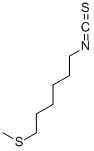 6-methylthiohexyl isothiocyanate结构式