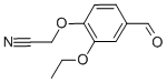 Structure of ACETONITRILE,(2-ETHOXY-4-FORMYLPHENOXY)-