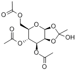 Structure of 3,4,6-Tri-O-acetyl-b-D-mannopyranose1,2-(methylorthoacetate)