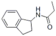 Propanamide,  N-(2,3-dihydro-1H-inden-1-yl)-结构式