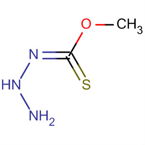 Structure of methyl hydrazonothiocarbamate