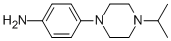 4-(4-propan-2-ylpiperazin-1-yl)aniline结构式