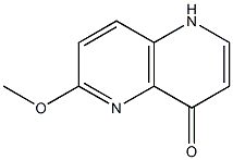 1,5-Naphthyridin-4(1H)-one, 6-methoxy-结构式