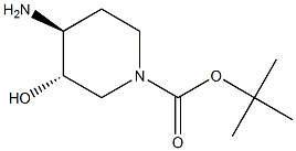 Structure of trans-4-AMino-1-Boc-3-hyd...