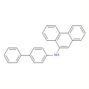 Structure of 9-Phenanthrenamine, N-[1,1'-biphenyl]-4-yl-