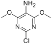 Structure of 2-CHLORO-4,6-DIMETHOXY-5-PYRIMIDINAMINE