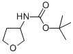 Structure of tert-butyl N-(oxolan-3-yl)carbamate