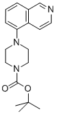 Structure of 4-(Isoquinolin-5-yl)piperazine-1-carboxylicacid tert-butyl ester