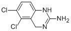 Structure of 2-Quinazolinamine, 5,6-dichloro-1,4-dihydro-