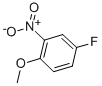 Structure of 4-Fluoro-2-nitroanisole