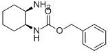 1-(N-BENZYLOXYCARBONYL)-CIS-CYCLOHEXANE-1,2-DIAMINE结构式