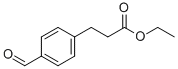 Structure of ETHYL 3-(4-FORMYLPHENYL)PROPANOATE