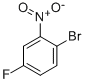 Structure of 1-BROMO-4-FLUORO-2-NITROBENZENE