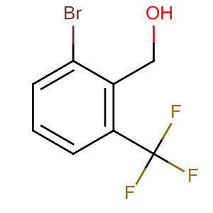 Structure of Benzenemethanol, 3-bromo-a-(trifluoromethyl)-