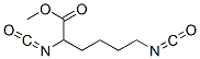 Structure of methyl 2,6-diisocyanatohexanoate