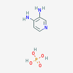 3,4-PYRIDINEDIAMINE,PHOSPHONATE结构式