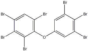 Benzene, 1,2,3,5-tetrabromo-4-(3,4,5-tribromophenoxy)-结构式