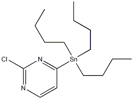 Structure of 2-Chloro-4-(tributylstannyl)pyrimidine