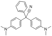 Chemical structure of MALACHITE GREEN LEUCONITRILE