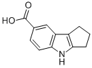CYCLOPENT[B]INDOLE-7-CARBOXYLIC ACID, 1,2,3,4-TETRAHYDRO结构式