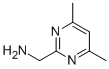 (4,6-dimethylpyrimidin-2-yl)methanamine结构式