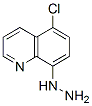 5-CHLORO-8-HYDRAZINYL-QUINOLINE结构式