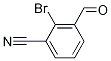 Structure of Benzonitrile, 2-bromo-3-formyl-