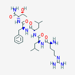 Structure of RLLFT-NH2