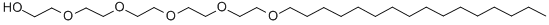 Structure of PENTAETHYLENE GLYCOL MONOHEXADECYL ETHER