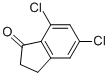 Structure of 5,7-Dichloro-2,3-dihydroinden-1-one