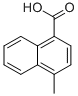 Structure of 4-METHYL-1-NAPHTHOIC ACID