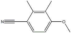 Structure of 2,3-DiMethyl-4-Methoxybenzonitrile