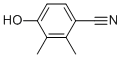 Structure of 4-hydroxy-2,3-dimethylbenzonitrile