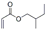 Structure of ACRYLIC ACID 2-METHYL-BUTYL ESTER