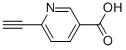 Structure of 3-Pyridinecarboxylicacid, 6-ethynyl-