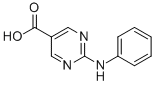 Structure of 2-ANILINOPYRIMIDINE-5-CARBOXYLIC ACID
