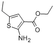 Structure of ETHYL 2-AMINO-5-ETHYLTHIOPHENE-3-CARBOXYLATE