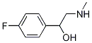 Benzenemethanol, 4-fluoro-a-[(methylamino)methyl]-结构式