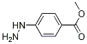Chemical structure of benzoic acid, 4-hydrazinyl-, methyl ester