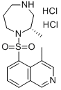 Structure of (S)-(+)-2-METHYL-1-[(4-METHYL-5-ISOQUINOLYNYL)SULFONYL]HOMOPIPERAZINE