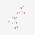 Structure of Methyl 4-(2-chlorophenyl)-2,4-dioxobutanoate