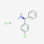 Structure of (S)-(4-Chlorophenyl)(phenyl)methanamine HCl