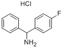 Structure of C-(4-FLUORO-PHENYL)-C-PHENYL-METHYLAMINE HYDROCHLORIDE