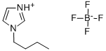 Structure of 1-Butylimidazolium tetrafluoroborate