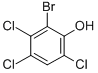 Structure of 6-NITRO-2,4,5-TRICHLOROPHENOL