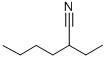 Structure of 2-ETHYL CAPRONITRILE