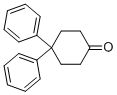 Chemical structure of 4,4-DIPHENYLCYCLOHEXANONE