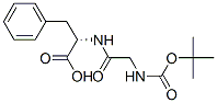 tert-butyloxycarbonyl-glycylphenylalanine结构式